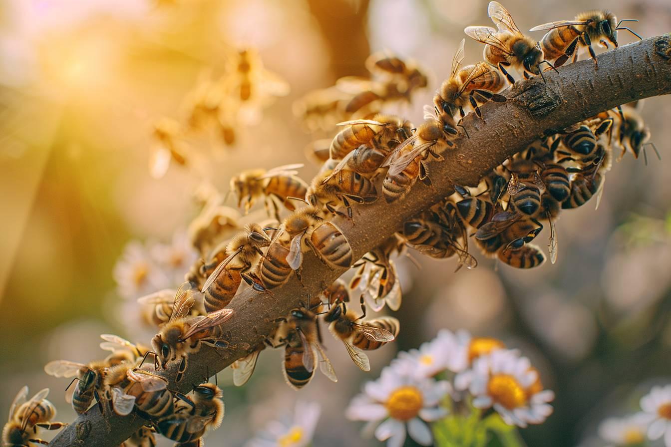 Récupérer un essaim sauvage : techniques et précautions